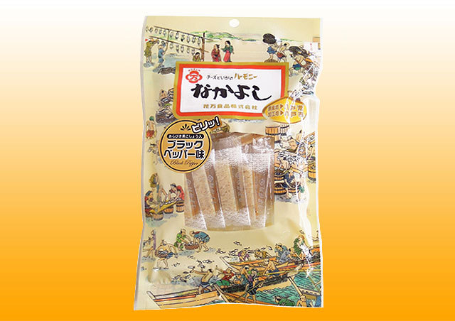 チーズとイカのハーモニー♪なかよしブラックペッパー50g